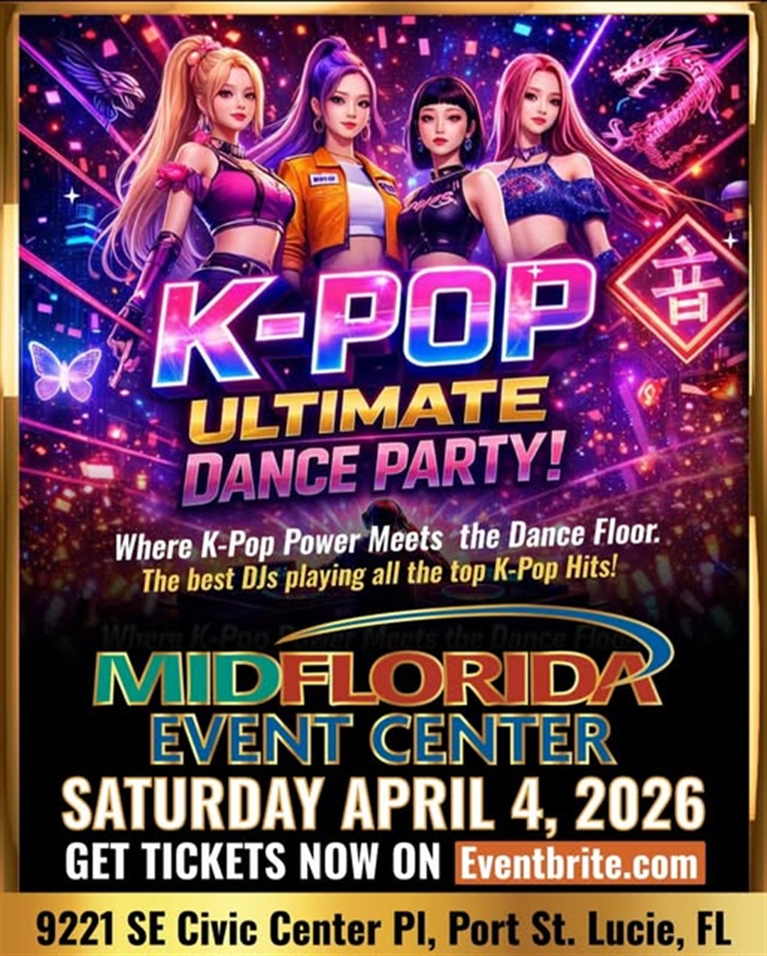 K-pop & More | MIDFLORIDA Event Center | Port St. Lucie, FL