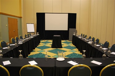 Meeting projector setup